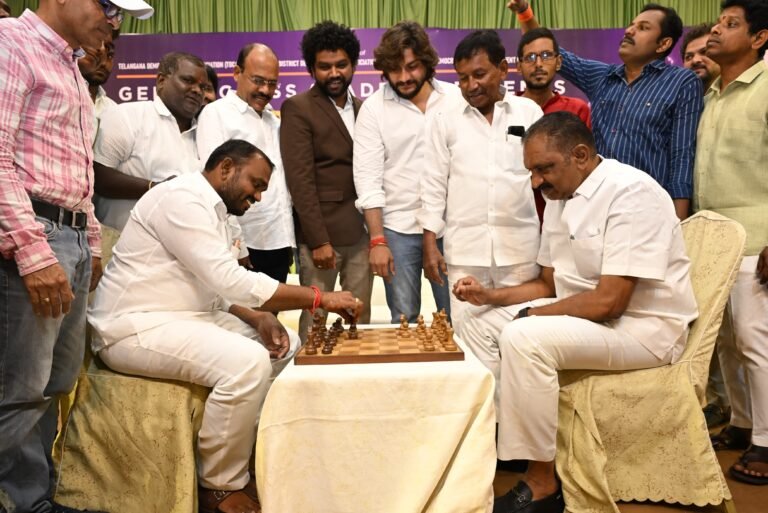Chess tournament in Karimnagar