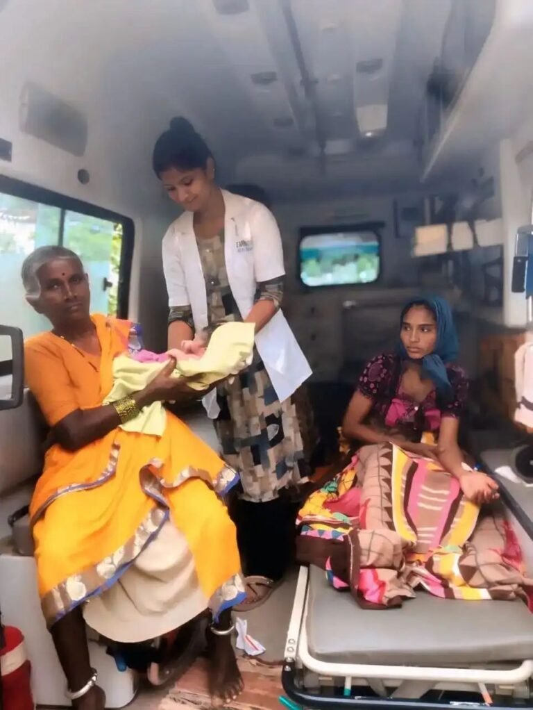 Delivery in Ambulance