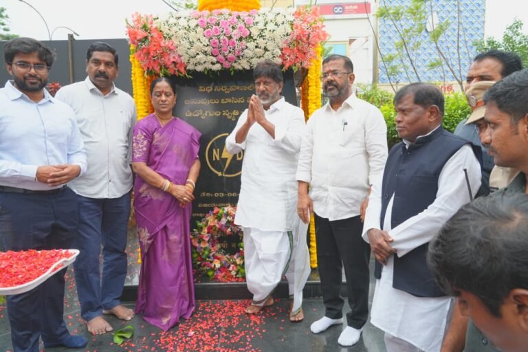 Dy.CM launched various power development projects worth Rs.56 crore