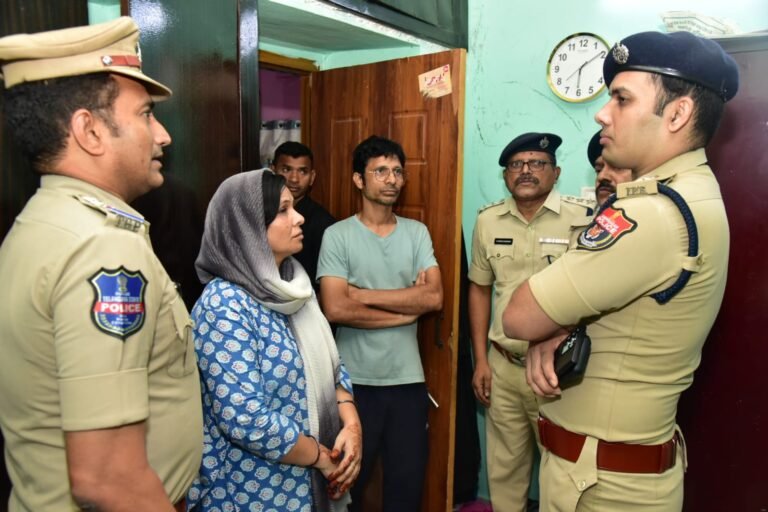 Karimnagar CP Goush Alam inquired family members about robbery
