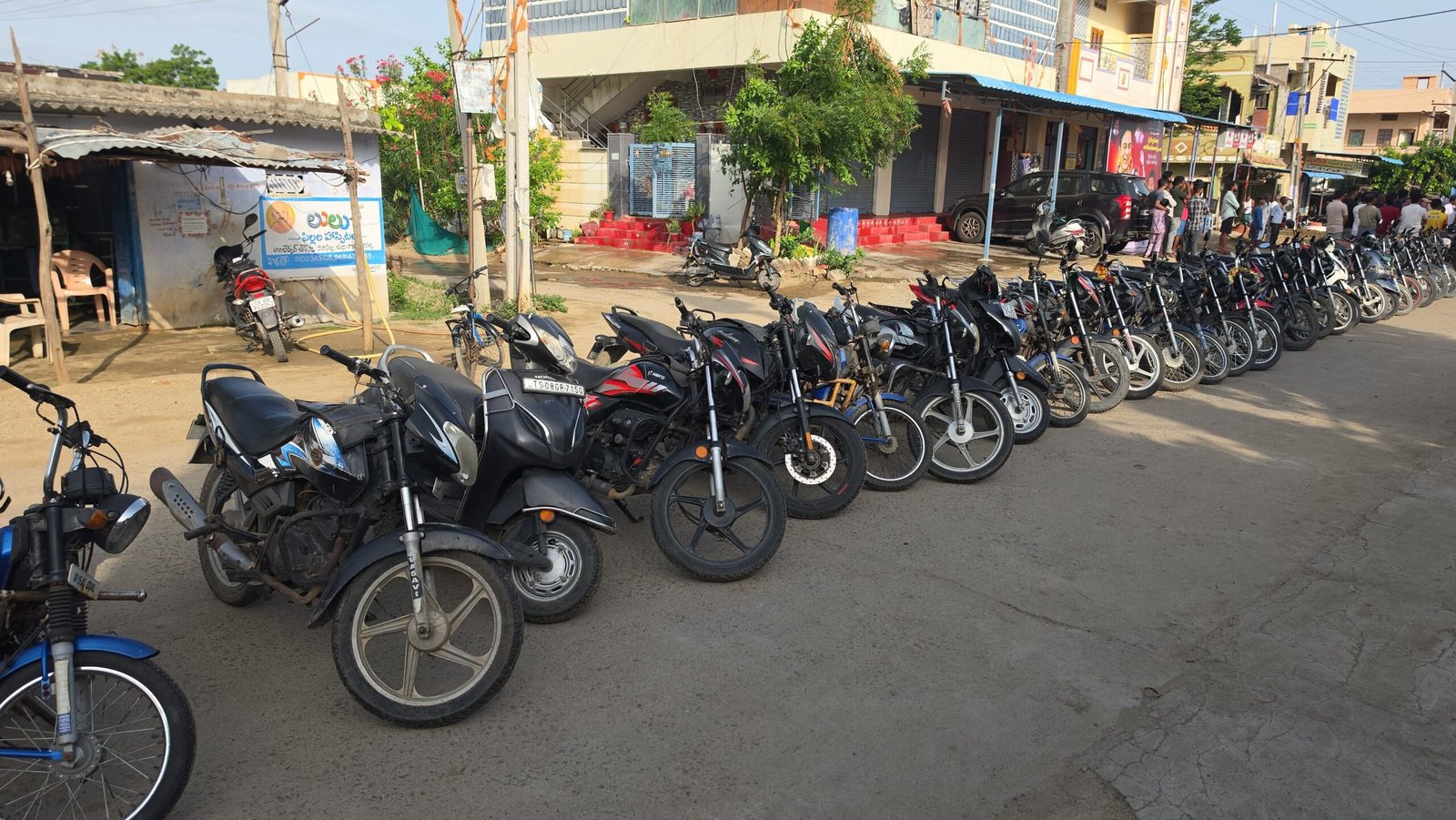 Vehicles seized by Sircilla Police