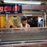 Handloom artisan Veldi Hariprasad