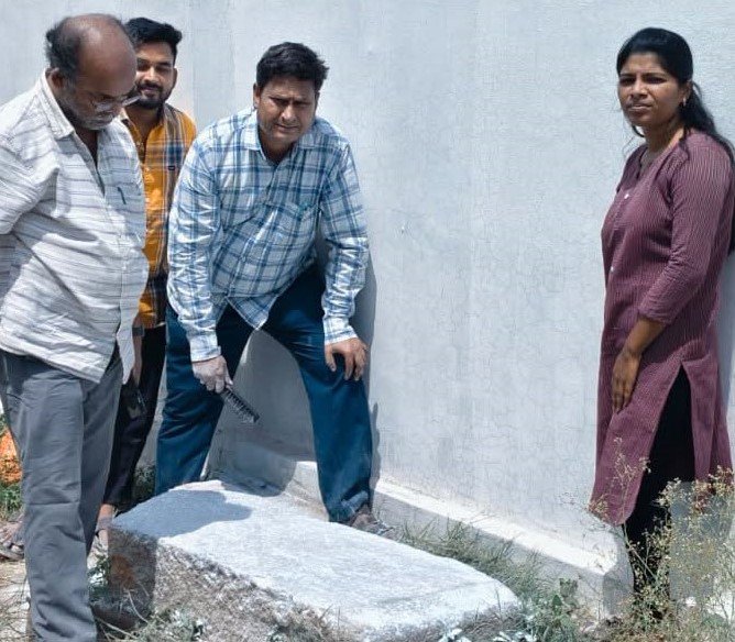 11th-Century Kalyani Chalukya Inscription Discovered in Ranga Reddy District