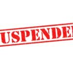 Suspended