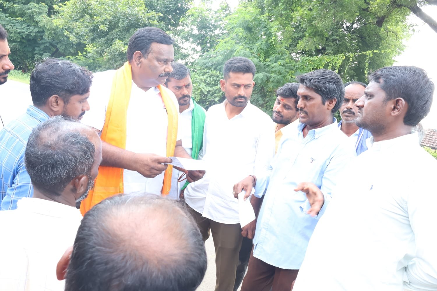 BJP Kisan Morcha State Vice President Singireddy Krishna Reddy