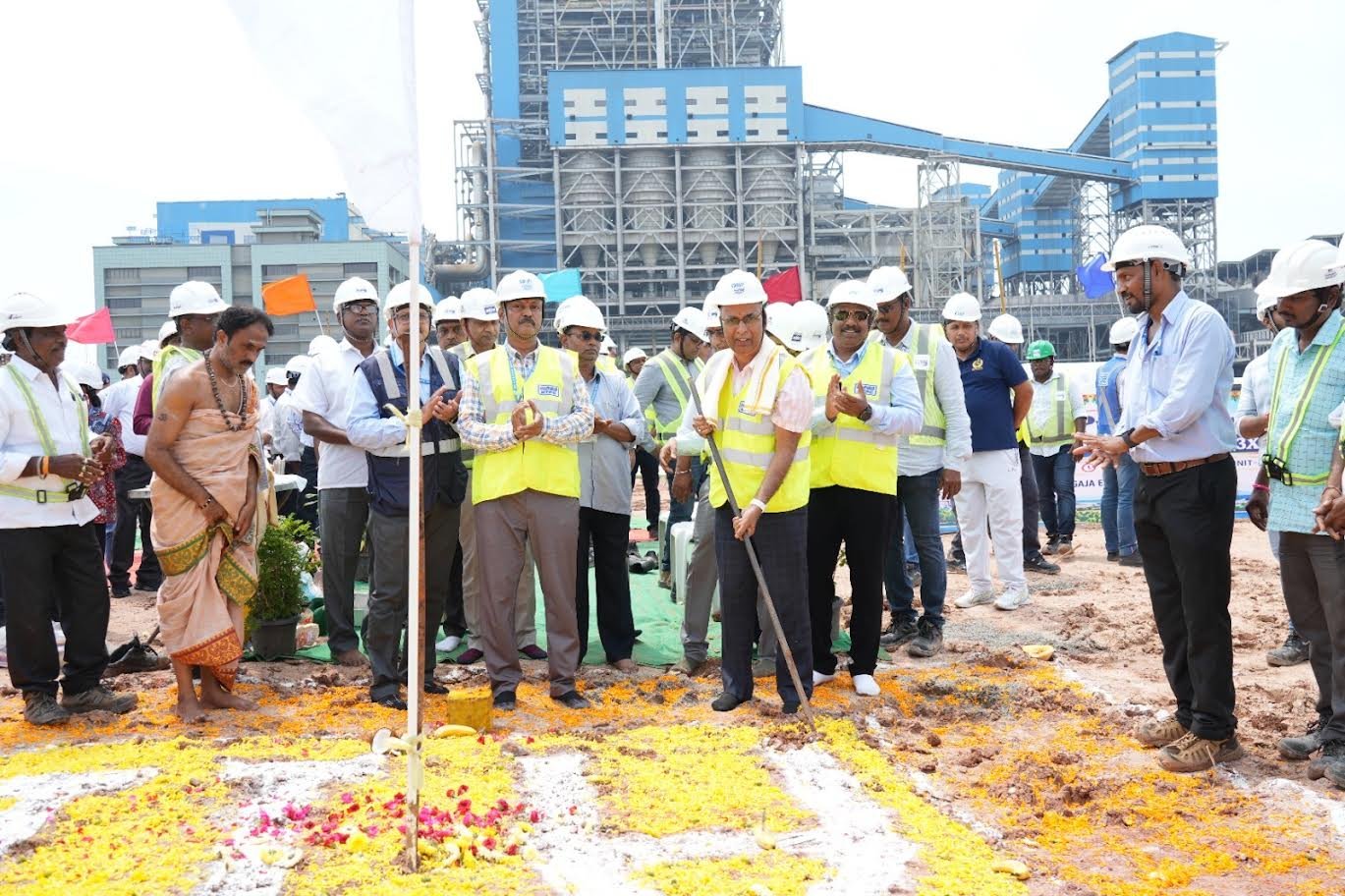 Civil works began for NTPC Telangana Stage-II Unit-3