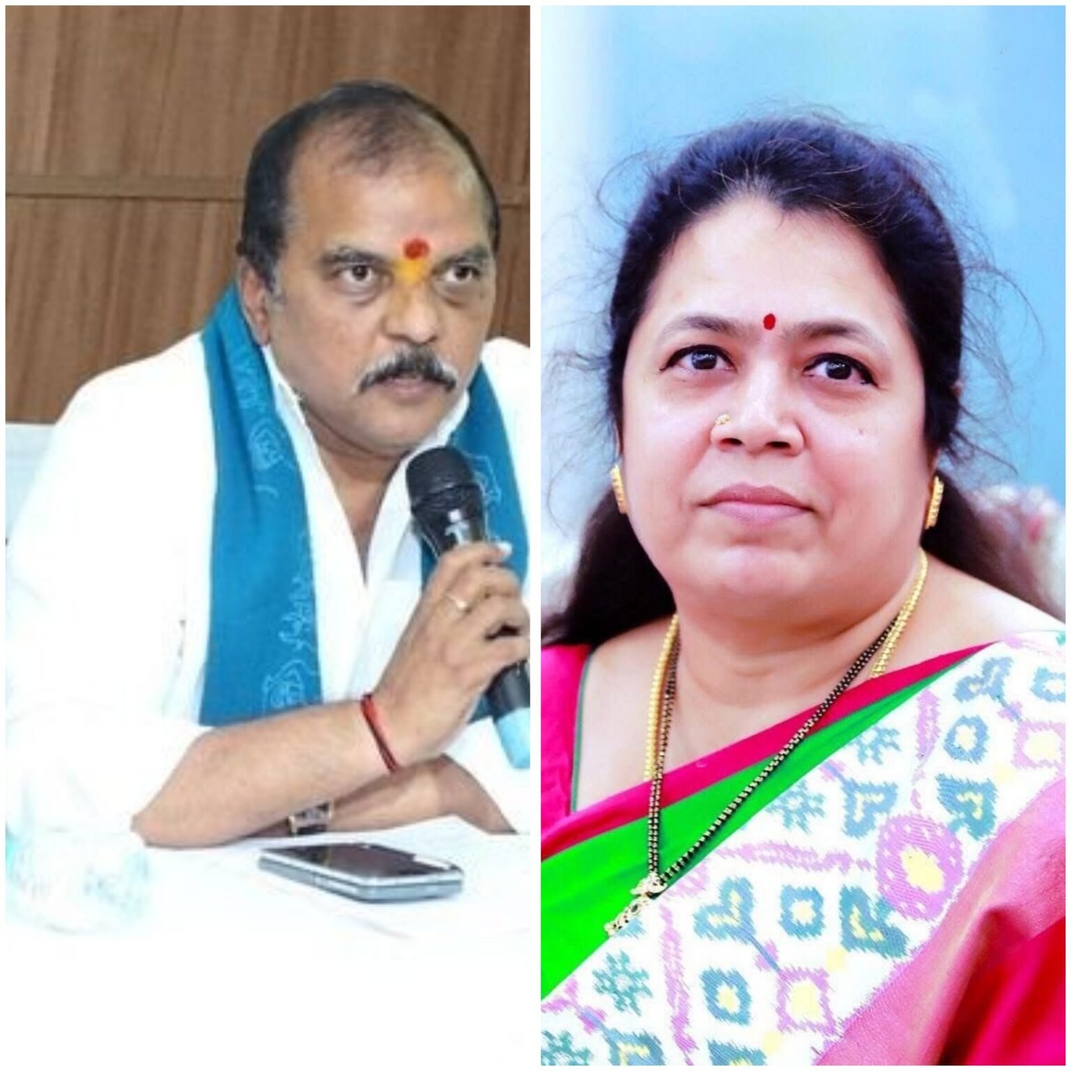 Enagala Venkatram Reddy and Gunda Sudharani