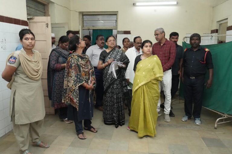 Health,Secretary Dr. Christina Z. Chongthu, Director of Medical Education Dr. Vani, and Warangal District Collector Dr. Satya Sharada
