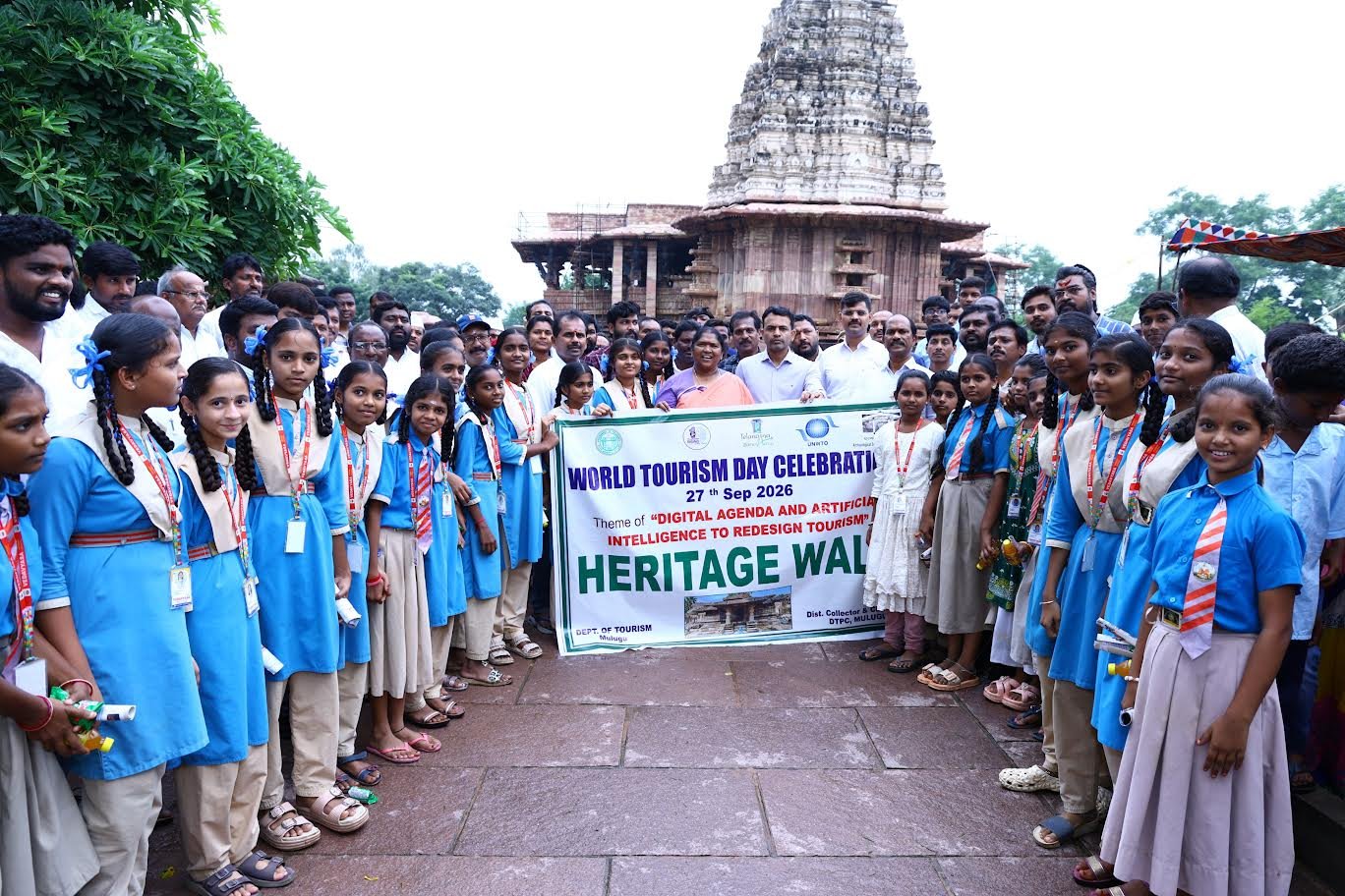 Minister Seethakka, alongside Collector Sahadevarao, inaugurated Heritage Walk