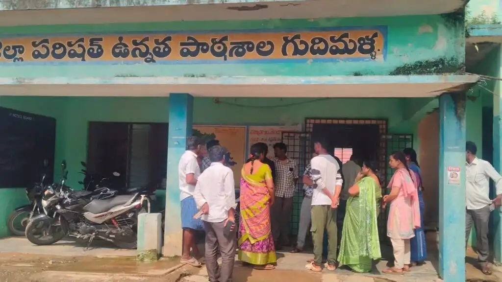 Parents protest against physical director