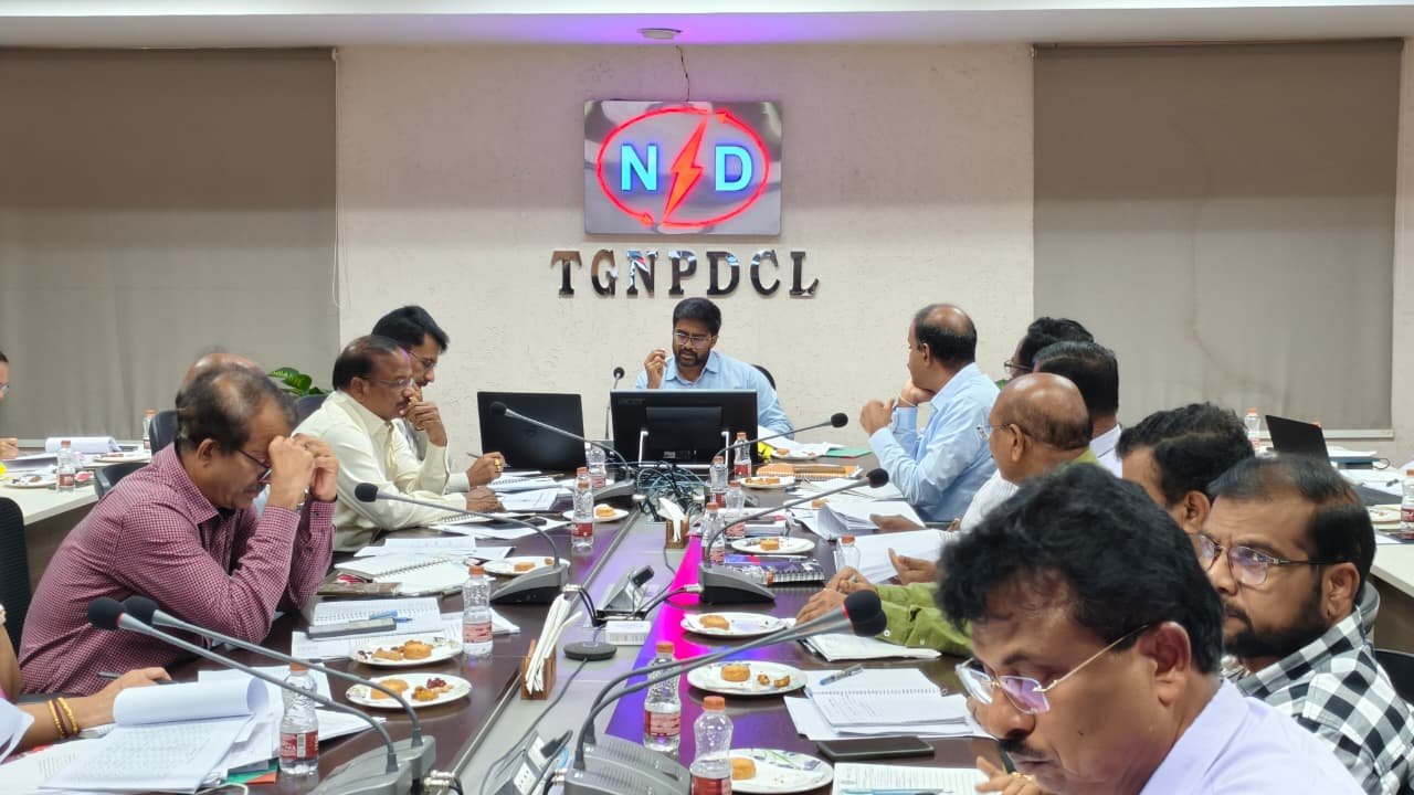 TGNPDCL Chairman and Managing Director Karnati Varun Reddy