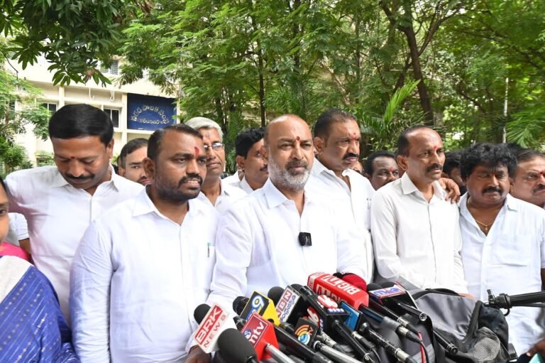 Union Minister Bandi Sanjay Kumar