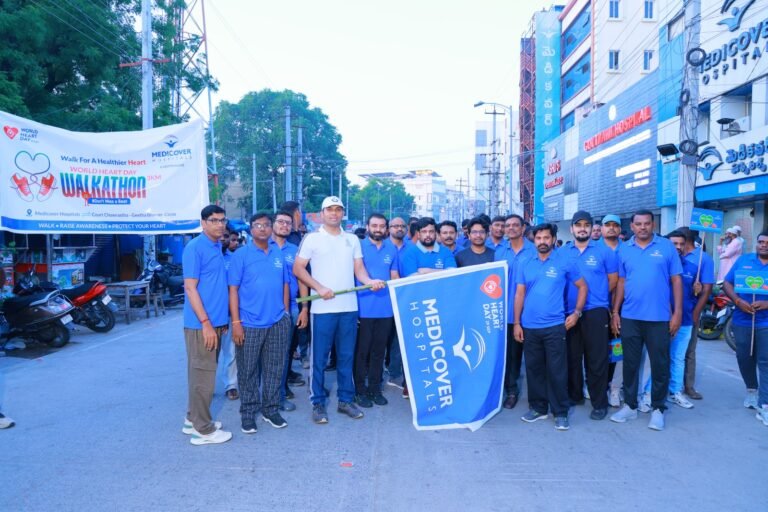 Walkathon organized by Medicover Hospital