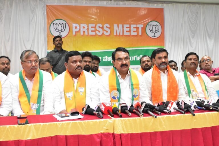 Warangal BJP Leaders