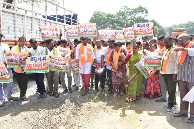 BJP Warangal Unit President Ganta Ravi Kumar