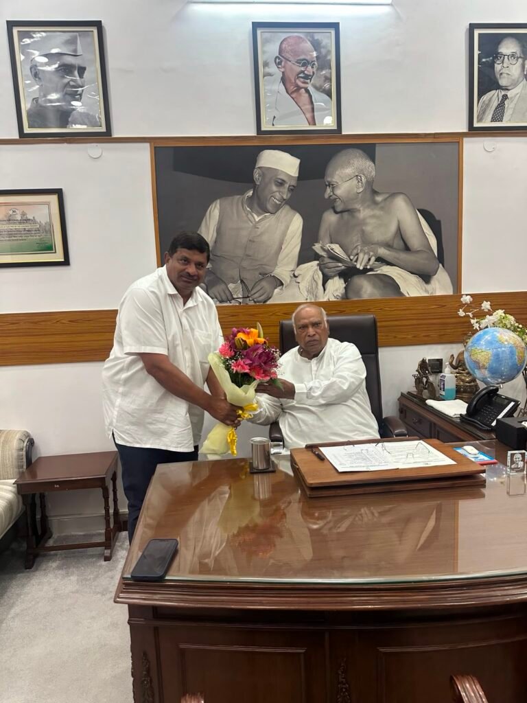 Congress leader V. Rajendar Rao