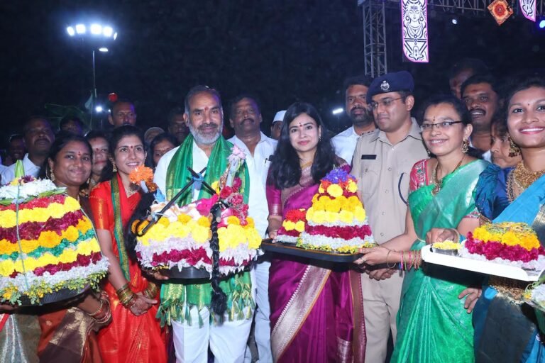 Govt. Whip Adi Srinivas and Collector Garima Agarwal
