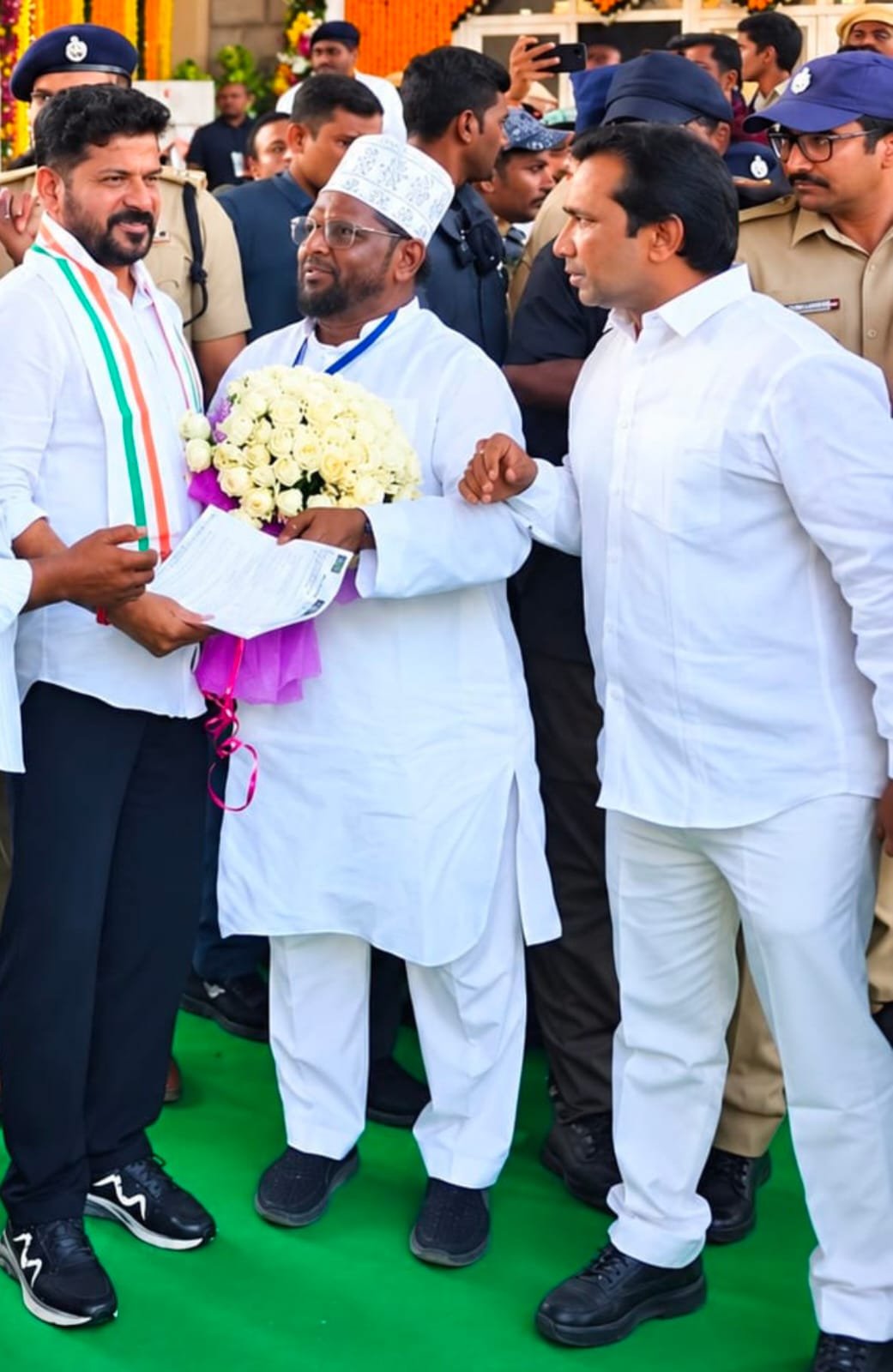 MIM Karimnagar unit president Ghulam Ahmed Hussain