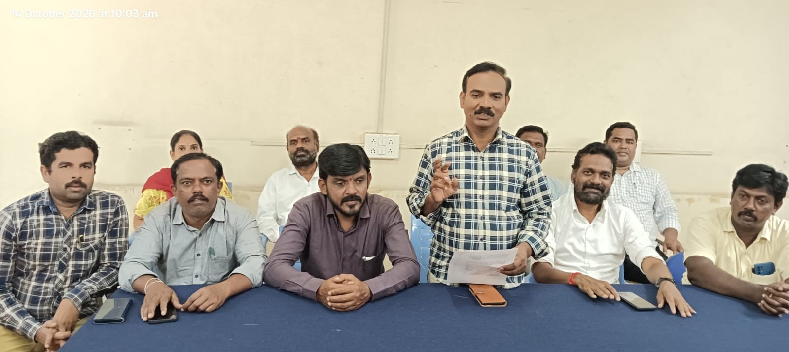 Members of KU Part-Time Teachers Association