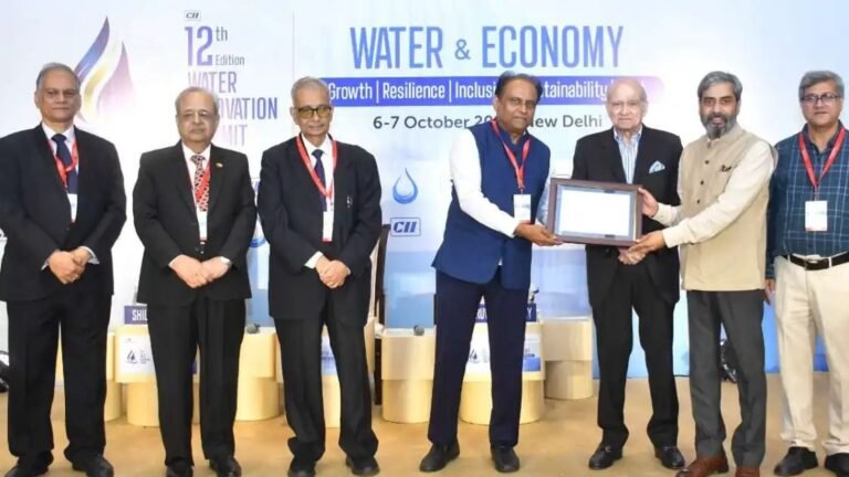 National Water Award presented