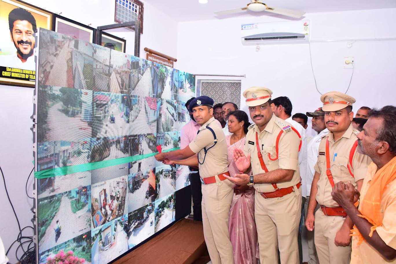 SP Ashok Kumar inaugurarted CCTV cameras