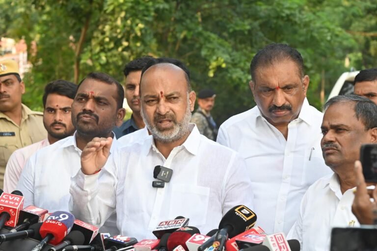 Union Minister Bandi Sanjay Kumar