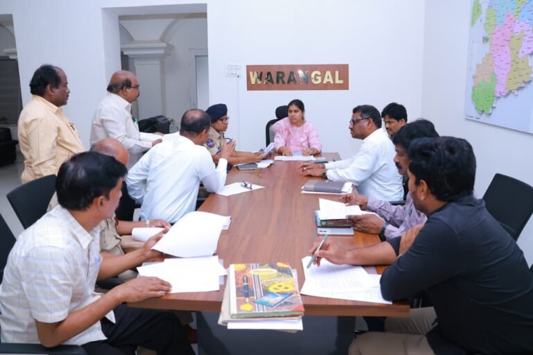 Warangal Collector Dr. Satya Sharada